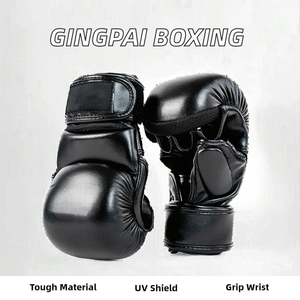 Guantes de Entrenamiento de Artes Marciales Mixtas, Guantes de Combate de Piel Sintética para Sparring y Grappling, Fabricante OEM ODM, Venta al Por Mayor - Product Image 2