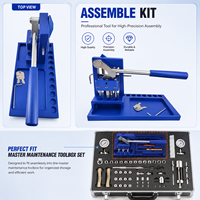 Kit de réparation professionnel pour pièces à main dentaires Mincin, outils d'entretien portables pour pièces à main, boîte en aluminium