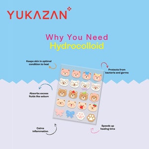 Yukazan Acne Patch Cutie <b>Bear</b> 30s Malaysia Brand <b>Cute</b> Design Good Quality Hydrocolloid Breathable Waterproof Pimple Patch Face - Product Image 5