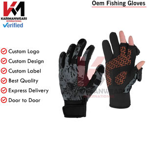 Guantes de Pesca OEM con Correa Ajustable para Pescadores, Guantes de Pesca sin Dedos OEM al por Mayor para Deportes al Aire Libre de Verano - Product Image 6