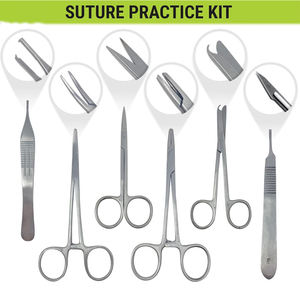 Good Quality OEM Service Premium Medical Students Surgical <b>Suture</b> Practice <b>Kits</b> Manual Stainless Steel New Arrival By Dentavex - Product Image 6