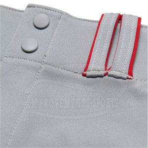 Pantalon de baseball respirant de haute qualité, couleur unie, vêtements d'entraînement, pantalon de baseball grande taille le plus vendu - Product Image 5