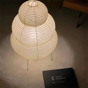 <span class=keywords><strong>Lampe</strong></span> en papier de riz, lampes de chevet pour salon, lanterne en papier, décoration japonaise, <span class=keywords><strong>lampe</strong></span> Akari Noguchi avec interrupteur à bouton - Product Image 2