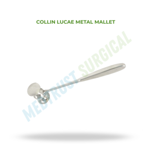 Martillo Metálico Collin Lucae de Acero Inoxidable, Instrumento Ortopédico para Cirugía Ósea - Product Image 2