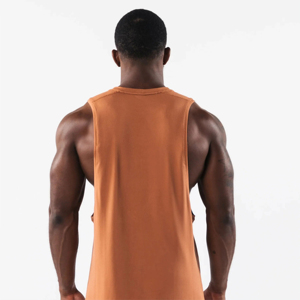 Débardeur pour hommes actifs en coton tricoté, écologique, respirant, séchage rapide, pour la gym, l'entraînement et le fitness, vêtement doux de qualité supérieure - Product Image 5