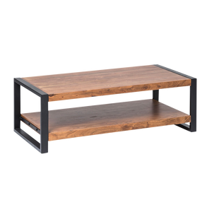 Mesa de Centro Vandana Nimbus Flux de Madera de Acacia de 120 cm - Product Image 1