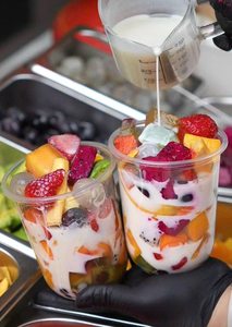 Gobelets en plastique PP transparent en forme de U, 360 ml, 500 ml, 700 ml, jetables, pour bubble tea, boba, milkshake, jus et boissons froides – Nouveauté 2025, Vente Flash - Product Image 5