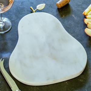 Planche à découper en marbre de luxe pour la décoration moderne de la cuisine, la découpe, le service et une belle présentation sur le comptoir - Product Image 4