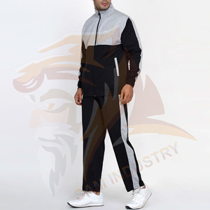 100% High Quality Men Winter Sports Tracksuit Best Selling High Streetwear Fleece Lining Eco-Friendly Cotton Casual Wear - Product Image 4