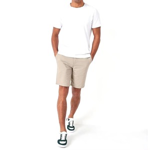 Bermuda décontracté pour homme 2025, respirant, ample, à séchage rapide, en polyester tricoté peigné, taille mi-haute, couleur unie, avec braguette zippée – Nouveauté - Product Image 2