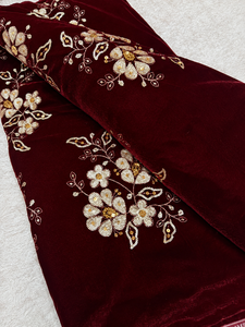 Tissu en maille brodé 100% polyester, écologique et respirant, poids moyen, pour vêtements - Product Image 3
