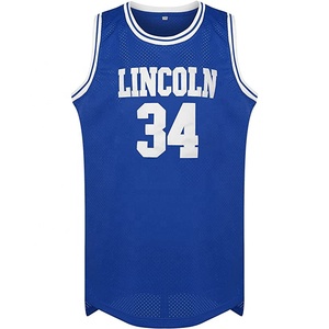 Maillot de basketball personnalisé pour les tournois, sans manches, col en V, tissu résistant, uniforme d'équipe professionnel - Product Image 1
