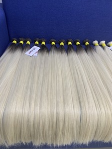 การต่อผมจํานวนมากคุณภาพสูงผมเวียดนามจมสองครั้ง 100 กรัมสีเข้ม 20 นิ้ว - Product Image 3