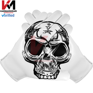 ถุงมืออเมริกันฟุตบอล Rain Grip แบบมีโลโก้สั่งทำได้  ฝ่ามือซิลิโคนเหนียวแน่นสำหรับมืออาชีพ อุปกรณ์ฝึกซ้อมทุกสภาพอากาศ ขายส่งจากโรงงาน - Product Image 1