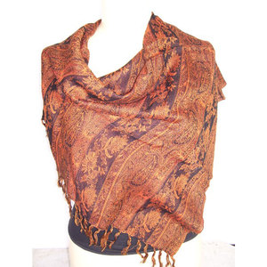 Elegant JAMAVAR DESIGN Viscose Woven Scarf Luxury Soft Lightweight Traditional Pattern <b>Shawl</b> Fashion <b>Wrap</b> for Women Men Winter - Product Image 3