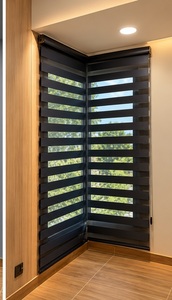 Persianas enrollables Zebra de día y noche de la serie WINHOME Normal System para compradores de proyectos de diseño de interiores. Para exportación, suministro OEM de persianas. - Product Image 1