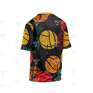 Camiseta casual de cuello redondo para hombre, sublimación, diseño en blanco con logo personalizado impreso, 100% algodón, corte holgado. - Product Image 4