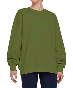 Blusa Unisex Holgada y Cómoda de Punto Largo Sólido ODM para Estilo Urbano y Ofertas al por Mayor, Sudaderas de Algodón Personalizadas para Mujer - Product Image 1