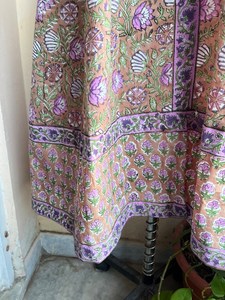 Vestido Maxi escalonado para mujer, informal, sin mangas, maxi, estampado Floral indio, ropa de verano, vestido de verano de algodón sin mangas para mujer - Product Image 6