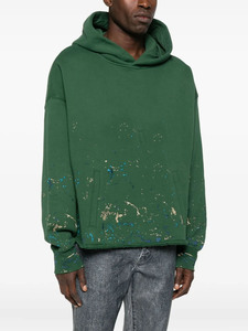 Sudaderas con Capucha Extra Grandes para Hombre con Estampado de Puntos Abstractos, Diseño Sencillo con Hombros Caídos, Sudaderas Personalizadas - Product Image 4