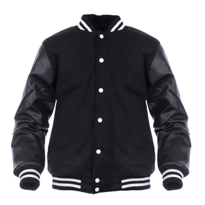 Custom Fashion Premium Color & Bordado Logo Escuela, Universidad, Universidad de cuero Varsity Letterman Jacket Trending Jacket - Product Image 1