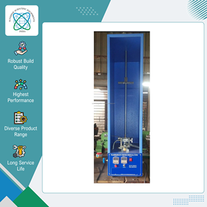 Probador de Inflamabilidad Vertical de Acero Inoxidable de Excelente Calidad, Más Vendido, para Uso en Laboratorios, Investigación y Control de Calidad - Product Image 5