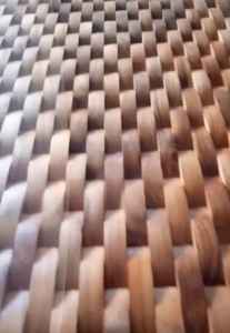 Panel de Revestimiento Decorativo de Pared para Interiores y Exteriores, Diseño Moderno y Exclusivo, Madera de Teca y Caoba, Ideal para Hoteles y Residencias, Gran Venta - Product Image 2