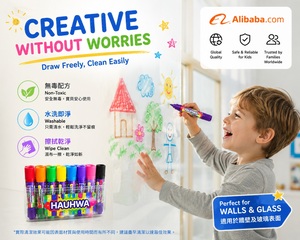 Crayons de soie lavables, bâtons de peinture pour enfants, pastels à l'huile non toxiques, solubles dans l'eau, outil de dessin 2 en 1 pour les tout-petits et les artistes - Product Image 4