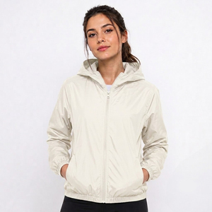 Chaquetas Impermeables Ligeras de Invierno para Mujer, Cortavientos Casuales de Otoño Resistentes al Agua, Chaqueta con Capucha y Cierre Completo a Prueba de Viento - Product Image 5