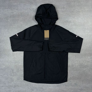Unisex Color Blocking Tracksuit Full <b>Zip</b> <b>Hooded</b> Sporty Jacket Pants Set Lightweight Polyester Autumn Wear - Product Image 4