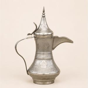 Handmade Traditional Arabic Coffee Pot Dallah Premium Embossed Metal Qahwa Kettle Luxury Middle Eastern <b>Teapot</b> For Home - Product Image 6