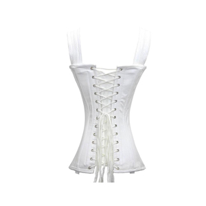 Sexy Black Leather <b>Underbust</b> Corset Women Steel Boned Waist Cincher Shapewear - Product Image 3