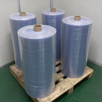 Rollo de Película de PVC Transparente de Alta Calidad, Lámina de Plástico Flexible e Impermeable