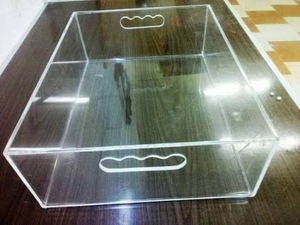 ถาดอะคริลิคใสทรงวงรีของ ILAHI น้ำหนักเบา ตกแต่งงานศิลปะ DIY งานพื้นบ้าน งานอีสเตอร์ ตรุษจีน งานปาร์ตี้ ตกแต่งต้นไม้ ใช้ได้หลายโอกาส - Product Image 6