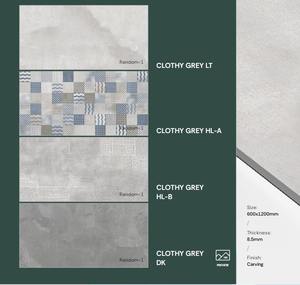 Venta al por Mayor de Fábrica: Baldosas de Porcelana de 600x1200cm, Baldosas de Porcelana de Alto Brillo, Gran Formato, Materiales de Construcción para Uso Comercial en Hoteles - Product Image 2