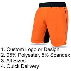 Pantalones cortos personalizados MMA BJJ con logotipo de sublimación personalizado No Gi Fight Shorts Training Kickboxing Grappling Shorts Youth - Product Image 3