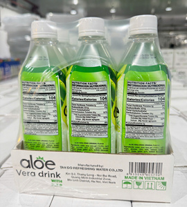 Tan Do brand Aloe vera drink for health 500ml Fresh Aloe Vera Fruity Flavors Puree PET <b>Bottle</b> - Product Image 4