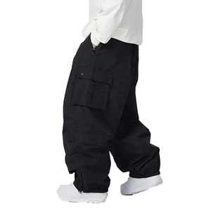 Windproof Streetwear OEM Customized Ski <b>Pants</b> Windproof Plus Size Baggy Ski Wear with Zipper Closure Snowboard <b>Pant</b> - Product Image 1