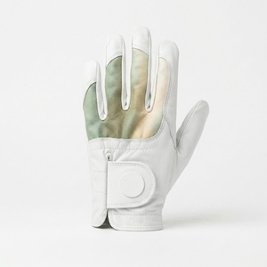 Gant de golf Injae en cuir Cabretta de qualité supérieure pour main gauche, conception athlétique performante, fournisseur d'usine OEM ODM, faible MOQ - Product Image 1