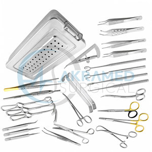 Juego de Instrumentos Quirúrgicos para Lifting Facial Akramed, Kit de Cirugía Facial de Acero Inoxidable, Certificado CE ISO13485 - Product Image 4