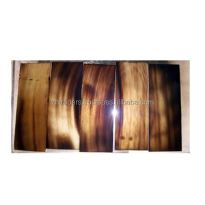 Plaques en corne de buffle naturelle, technique polie, imperméable, haute qualité, tailles assorties pour manche de couteau, monture optique - Product Image 3