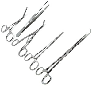 คีมผ่าตัด,ชุดเครื่องมือคีมสำหรับ Debakey Hulka Trousseau - Product Image 3