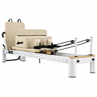 Reformer Pilates en Aluminium Qualité Commerciale pour Studio Fitness, Machine Professionnelle avec Logo Personnalisé Direct Usi