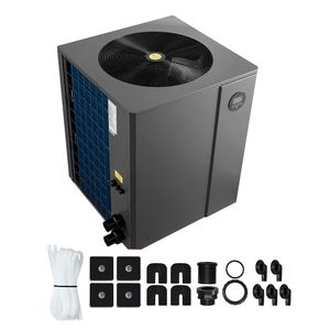 Pompe à chaleur pour piscine 104 790 BTU, chauffage électrique pour piscines enterrées jusqu'à 27 738 gallons avec technologie DC Inverter et application Wi-Fi - Product Image 1