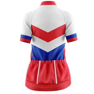 Jersey deportivo con cuello acanalado para mujer, 2023 poliéster, estampado por sublimación, a la venta, al por mayor, 100% - Product Image 6