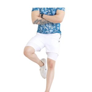 Pantalones Cortos Deportivos Personalizados al por Mayor para Hombre, de Doble Capa, de Secado Rápido, Transpirables, para Gimnasio, Fitness, Running - Product Image 3