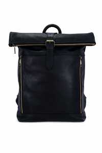 Top Rated Leather <b>Roll</b> Top Bag Best Seller Laptop Rucksack For Alibaba Wholesale Buyers LTBP-0233 - Product Image 6
