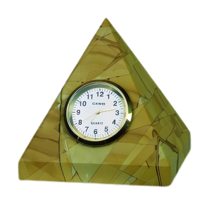 Classic Decorative Onyx And Marble <b>Clock</b> For Sale Natural handmade Onyx And Marble <b>Clock</b> In Bulk Quantity - Product Image 6