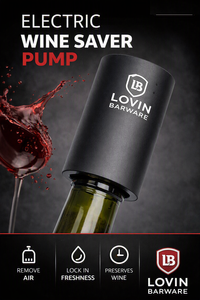 Lovin Electric Metal <b>Wine</b> Saver <b>Pump</b> Vacuum Stopper with Eco-Friendly Design for Preserving <b>Wine</b> Flavor and Aroma - Product Image 4
