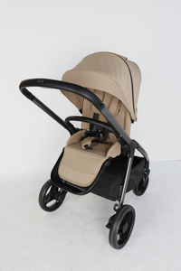 Cochecito de bebé plegable con una mano, con capazo rígido, nuevo, ligero, de lujo, con amortiguación, sistema de viaje, OEM - Product Image 2